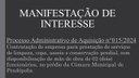 Manifestação de Interesse.