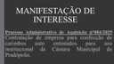 Manifestação de Interesse nº 004/2025.